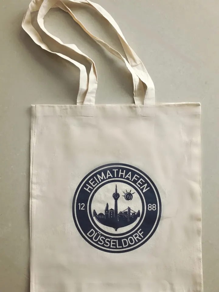 Jutebeutel 1288 Unisex von Heimathafen Düsseldorf